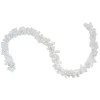 9' X 10" Pre-Lit Led White Pine Artificial Christmas Garland - Clear Lights