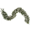 9' X 10" Pre-Lit Snow Mountain Pine Artificial Christmas Garland - Clear Lights