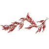 5' X 6" Red And Brown Wild Fall Berry Artificial Christmas Garland - Unlit