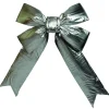 48" X 60" Silver Lame Indoor Commercial Christmas Bow
