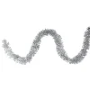 50' X 2.25" Silver Tinsel Artificial Christmas Garland - Unlit