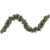 9' X 10" Snow Valley Pine Artificial Christmas Garland, Unlit