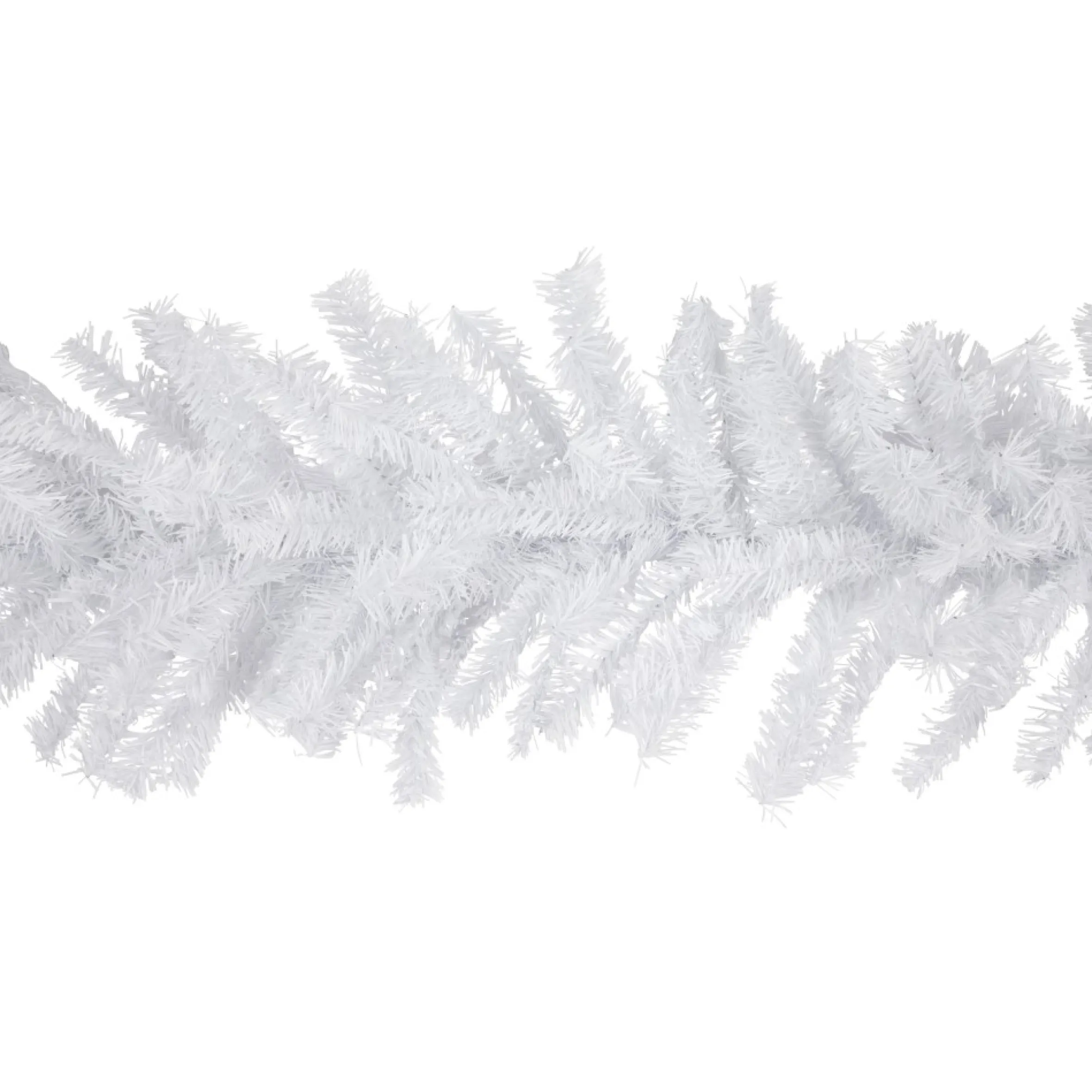 9' X 14" White Canadian Pine Artificial Christmas Garland, Unlit