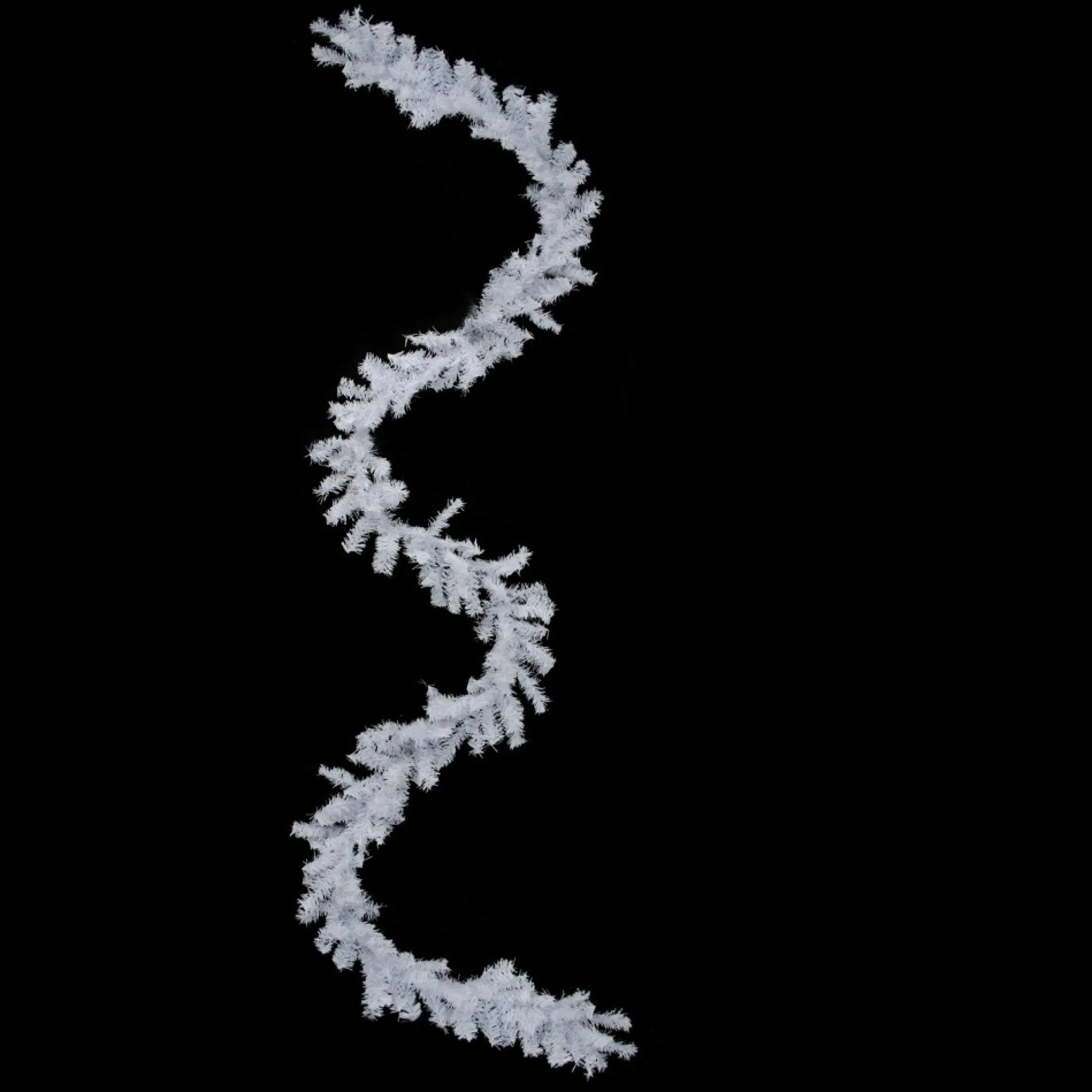 100' X 10" White Canadian Pine Commercial Artificial Christmas Garland, Unlit