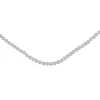 15' X .25" White Pearl Beaded Christmas Garland