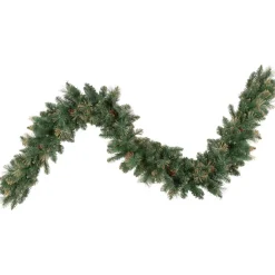 9' X 10 Yorkshire Pine Artificial Christmas Garland - Unlit